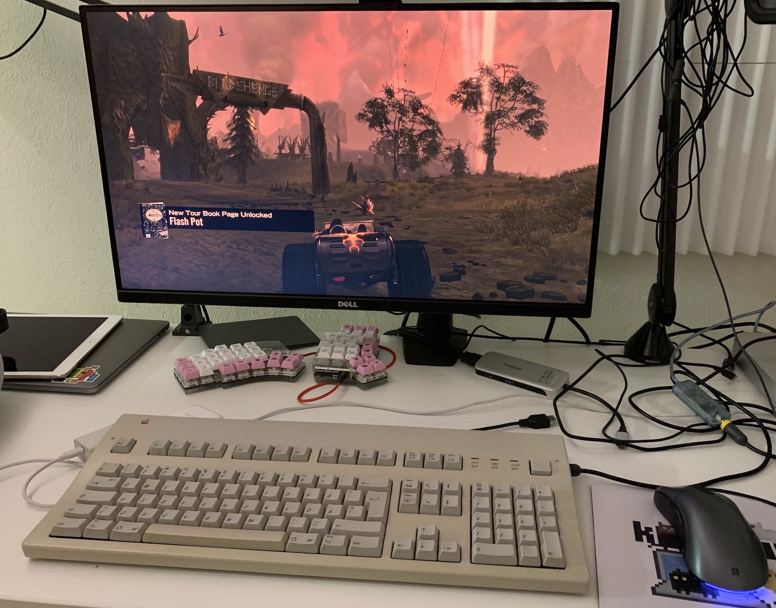 Brütal legend, on M1 Mac mini with Intellimouse and Apple extended keyboard